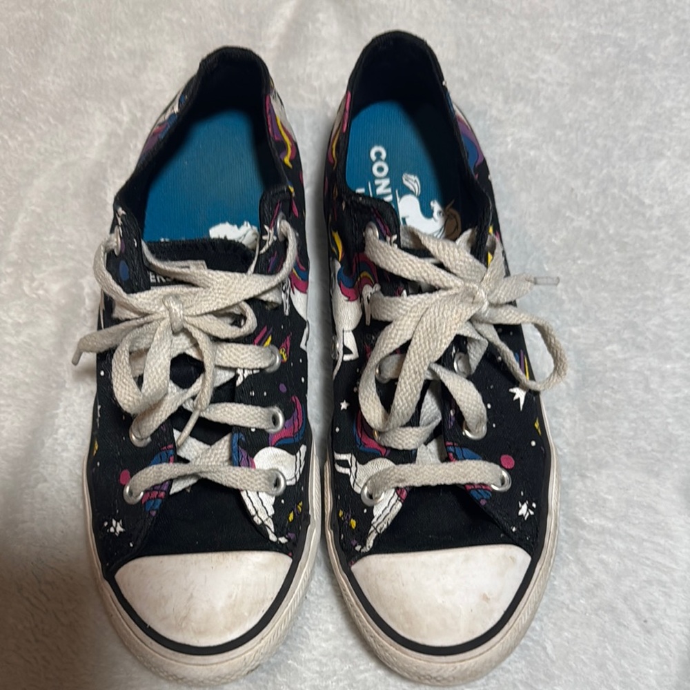 Converse Kids' Black and White Sneakers